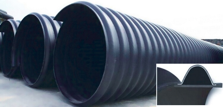 hdpe strengthened double wall corrugation pipe 5