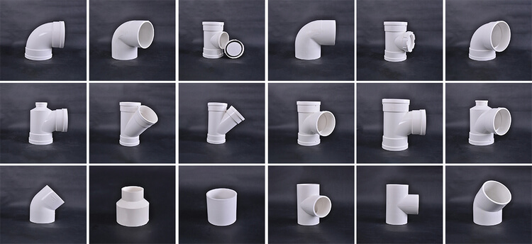 pvc u drainage pipe fittings 5